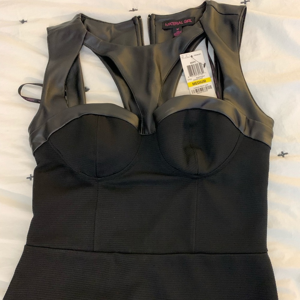 BNWT, Material Girl black freakum dress, Never worn. Size M